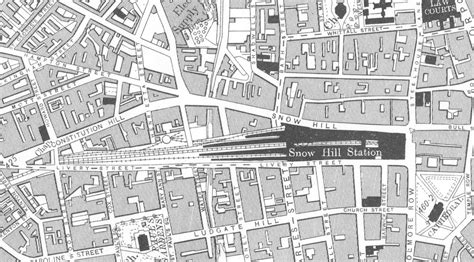 Birmingham Snow Hill Station: A 1913 Ordnance Survey Map, published in ...