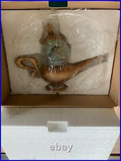 Disney ART OF JASMINE Snowglobe Magic Genie Lamp Aladdin Snow Globe + Box HTF | Snow Globe Disney