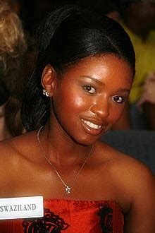 Matagi Mag Beauty Pageants: Tiffany Simelane - Miss World Swaziland 2008