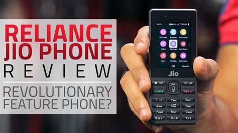 Jio Phone Review | Features, Apps, Camera, and More - YouTube