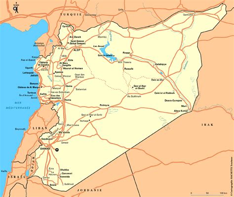 Carte Syrie : Plan Syrie - Routard.com