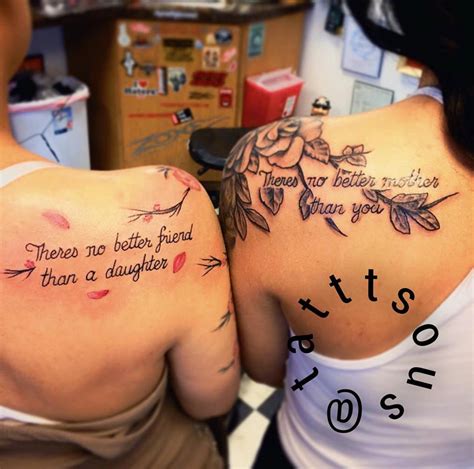 51 Extremely Adorable Mother-Daughter Tattoos to Let Your Mother Know ...