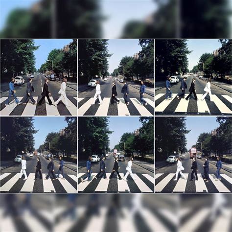 Abbey Road Studios tweeted these outtake pictures in honor of the album ...