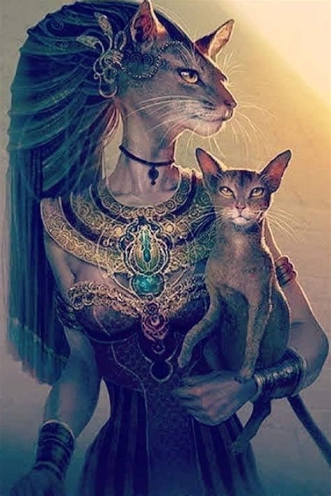 Who is Bastet? The Egyptian Goddess Of Protection in 2021 | Egyptian cat goddess, Egyptian ...