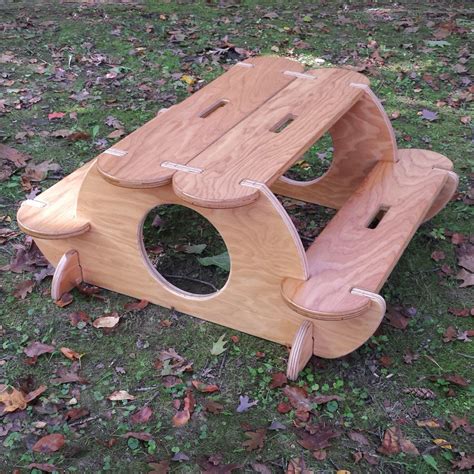 Like the woodsy look? The Kinder Table is reversible! http://bilderhoos.com/collections/hoos ...