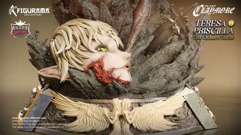 Figurama Collectors - Claymore - Teresa vs. Priscilla Elite Exclusive Statue