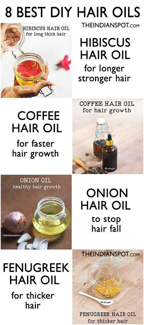 BEST HAIR OIL RECIPES FOR FASTER HAIR GROWTH | Hair oil, Hair oil recipe, Strong hair