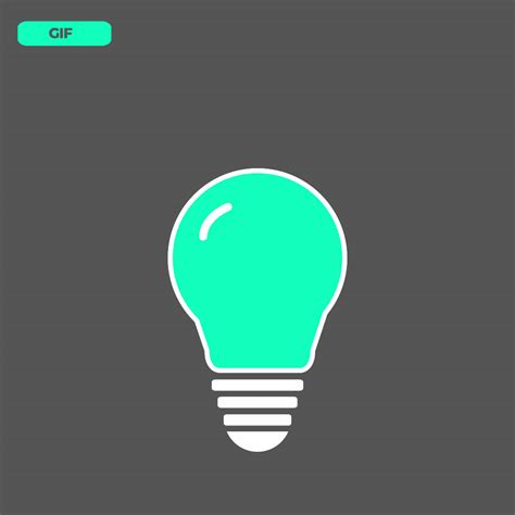 Energy Icon Idea Light Bulb Gif Gifdb Com | My XXX Hot Girl