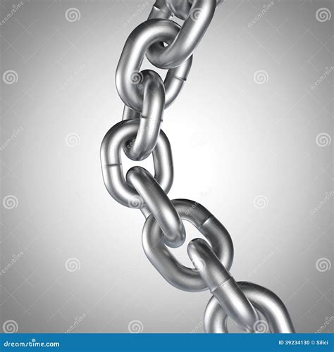 3D Chain Set 1 stock illustration. Image of closeup, hyperlink - 39234130