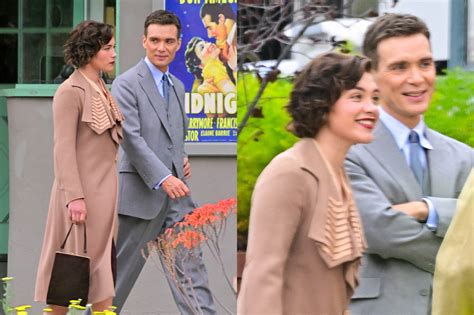 Cillian Murphy and Florence Pugh, charming couple on the set of ...