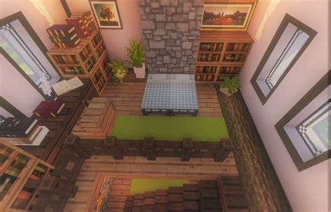 interior-#interior-#ANİME | Minecraft room, Minecraft interior design ...