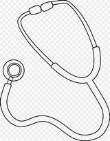 Doctor Stethoscope Coloring Page Sketch sketch template