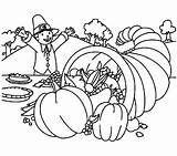 Free Printable Cornucopia Coloring Pages  Home sketch template