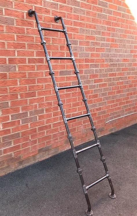 Industrial Loft Ladder for Home Decor