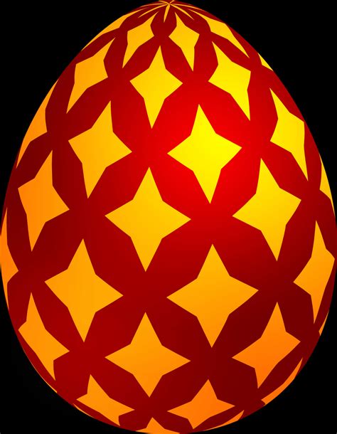 Download Decorative Red Patterned Egg | Wallpapers.com