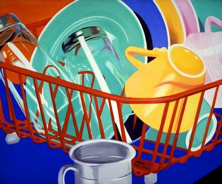 James Rosenquist - Dishes (1964) 127 x 152.4 cm | Rosenquist, Pop art artists, Paintings & prints