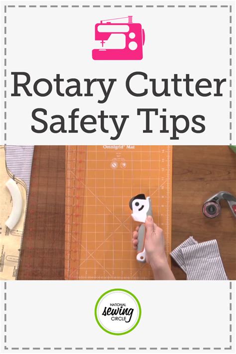 Rotary Cutter Safety Tips | Beginner sewing projects easy, Sewing projects for beginners, Sewing ...