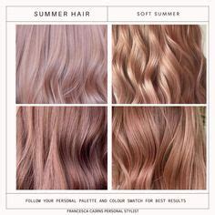 SOFT SUMMER HAIR COLOUR in 2024 | Summer hair color, Summer brown hair ...