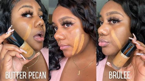 TOO FACED BORN THIS WAY FOUNDATION SWATCHES | BUTTER PECAN OR BRULEE ...