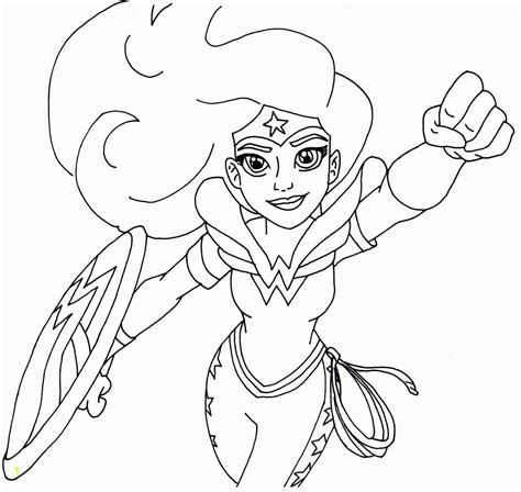 Female Superhero Coloring Pages | divyajanan