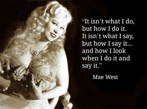 Mae West - Movie Actor Quotes - Film Actor Quotes #maewest | Mae west ...