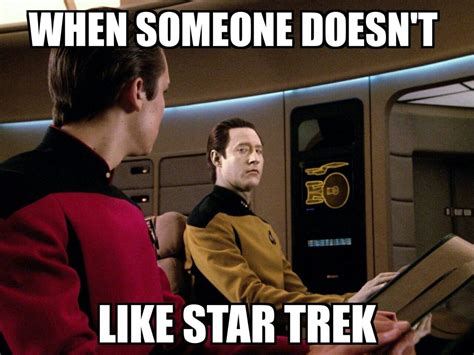 Star Trek TNG Memes | Star trek funny, Star trek, Star trek meme