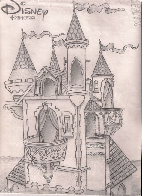 disney castle by luuvvvU4ever692 on DeviantArt