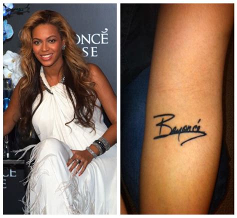 Signature tattoo Beyonce arm | Tattoos, Signature tattoos, Celebrities