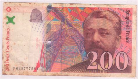 France – 200 francs 1997 used currency note - KB Coins & Currencies