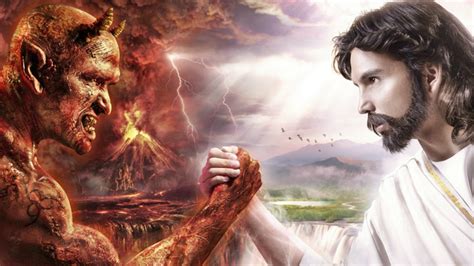 🔥 [50+] God vs Devil Wallpapers | WallpaperSafari