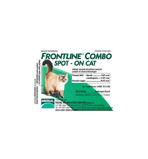 Frontline COMBO Spot-On - Rhone Ma Holdings Berhad