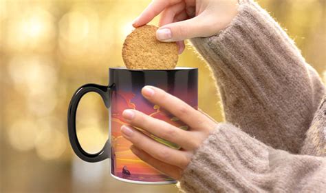 Heat Changing Mugs |Upload & Print Your Photos