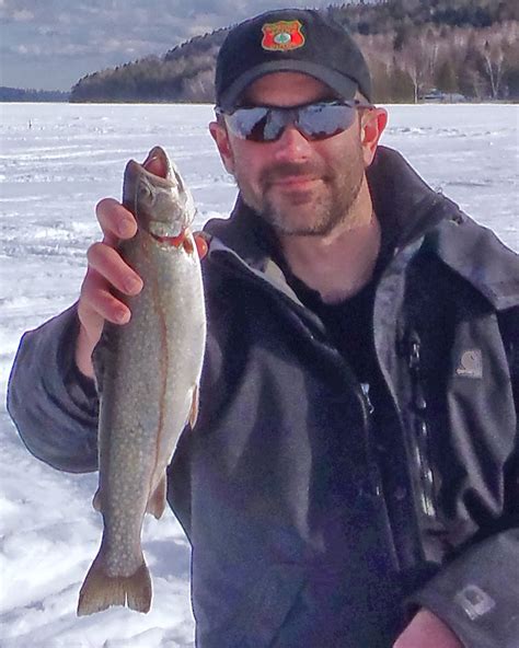 The Maine Outdoorsman: Ice Fishing - Island Falls, Maine (Photo Tour)