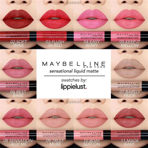 Maybelline Color Sensational Vivid Matte Liquid Lipstick Nude | My XXX Hot Girl