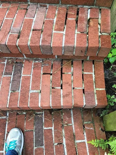 Tips for repairing brick steps? | Hometalk