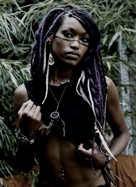 Pin by Secret Agent Starchild on Dreadlock Beauty | Apocalyptic fashion, Afro goth, Black goth