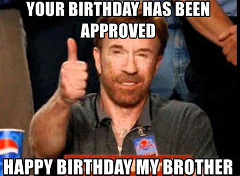 50 Funniest Happy Birthday Brother Meme - Birthday Meme