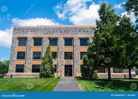 The Hughes County Courthouse in Pierre, South Dakota, USA Editorial Photography - Image of ...