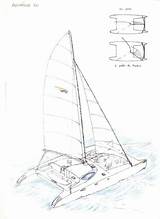 Catamaran Drawing At GetDrawings  Free Download sketch template
