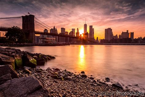 Brooklyn Bridge Sunset | Tim Jackson Photography | Buy Photographic, Canvas and Poster Prints