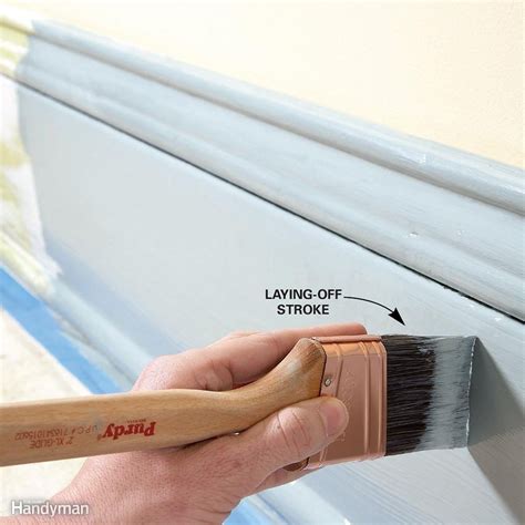 Trim Paint Tips for Smooth, Perfect Results! | The Family Handyman