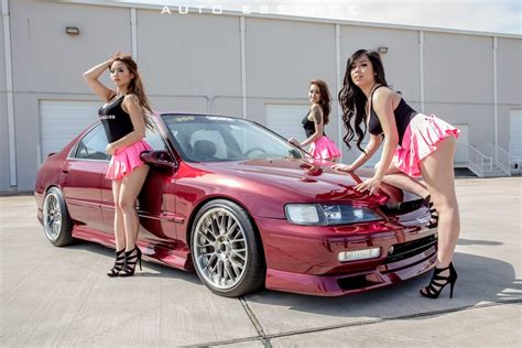 Cars and Girls: Auto Essence Photoshoot with Three Hot Models - GTspirit