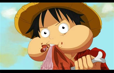 Luffy love to eat meat | Manga anime one piece, Anime, Luffy