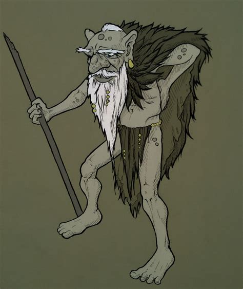 Old Troll by Guldenbart on DeviantArt