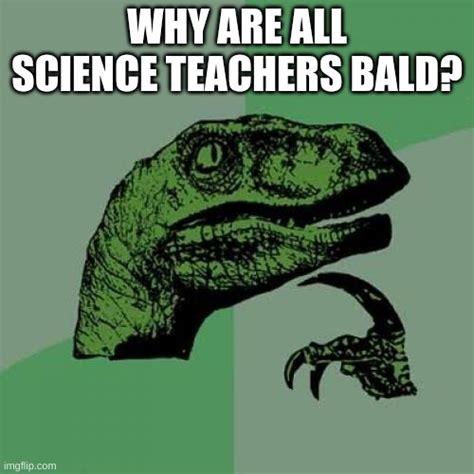 every science teacher at my school is bald - Imgflip