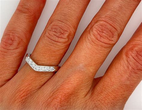 Tiffany & Co Engagement Wedding Anniversary Band Ring Diamond .35ct ...