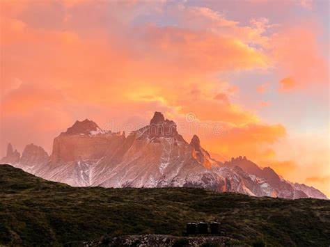 The Spectacular View of Sunrise at Torres Del Paine Stock Image - Image of paine, front: 272776029