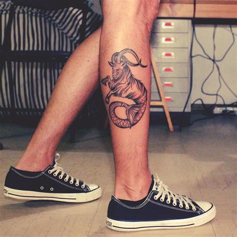 55+ Best Capricorn Tattoo Designs - Main Meaning is... (2019)