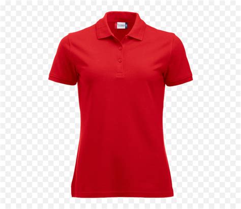 Clique Manhatten Polo Tee Women Red - Polo Shirt Men Png,Red T Shirt ...