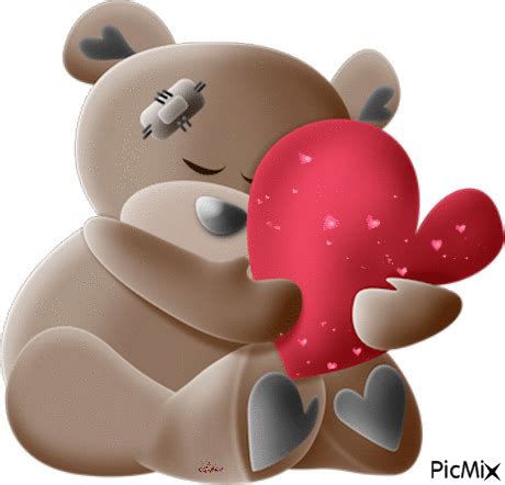 Teddy Bear Quotes, Teddy Bear Images, I Miss You Cute, Cute Love Gif, Good Night Friends, Good ...